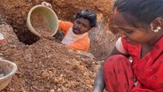 Minenarbeiter in Indien © NDR Foto: Peter Hornung