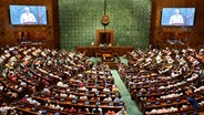 Indien Premierminister Modi weiht das neue Parlament in Neu Delhi ein © picture alliance/dpa/AP Foto: n.n.