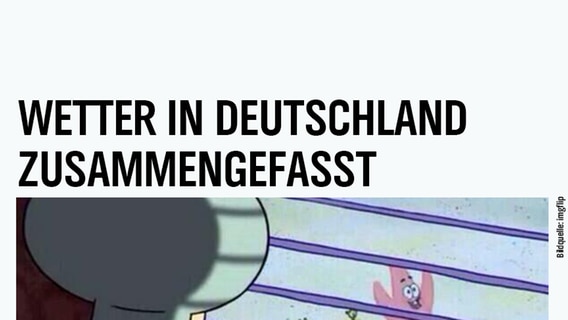 Wetter-Meme Juni 2024 © N-JOY 