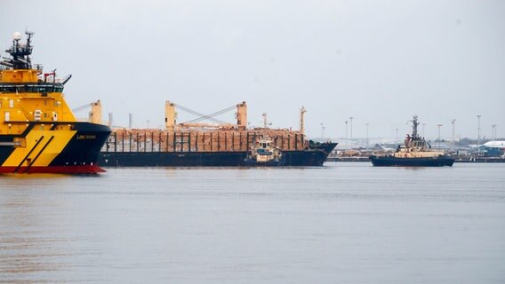 Die "Almirante Storni" im Göteborger Hafen. © picture alliance / TT NYHETSBYR?N | Thomas Johansson/TT Foto: Thomas Johansson