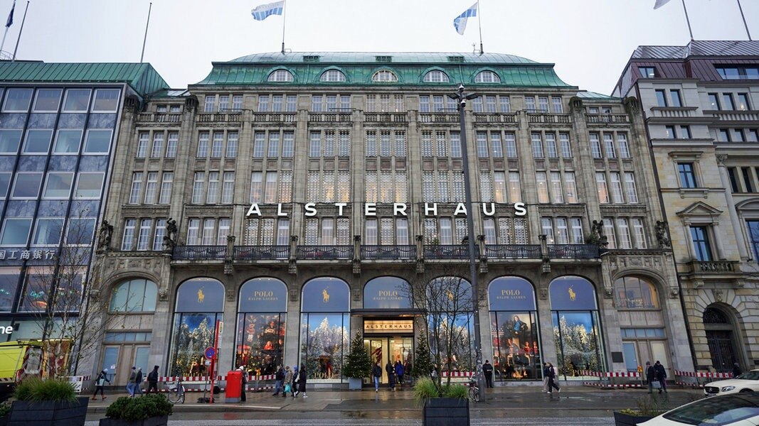 Das Alsterhaus in Hamburg.