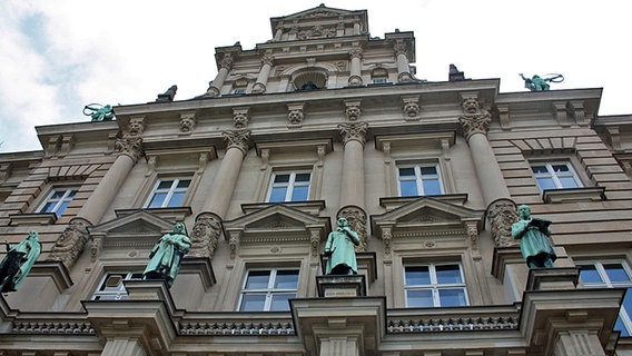 Das Amtsgericht Hamburg-Mitte. © NDR Foto: Heiko Block