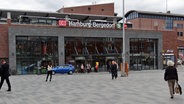 Der neue S-Bahn- und Busbahnhof in Hamburg-Bergedorf. © NDR Foto: Heiko Block