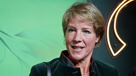 Christina Block bei einer Presseveranstaltung im Januar 2025. © picture alliance/dpa Foto: Christian Charisius
