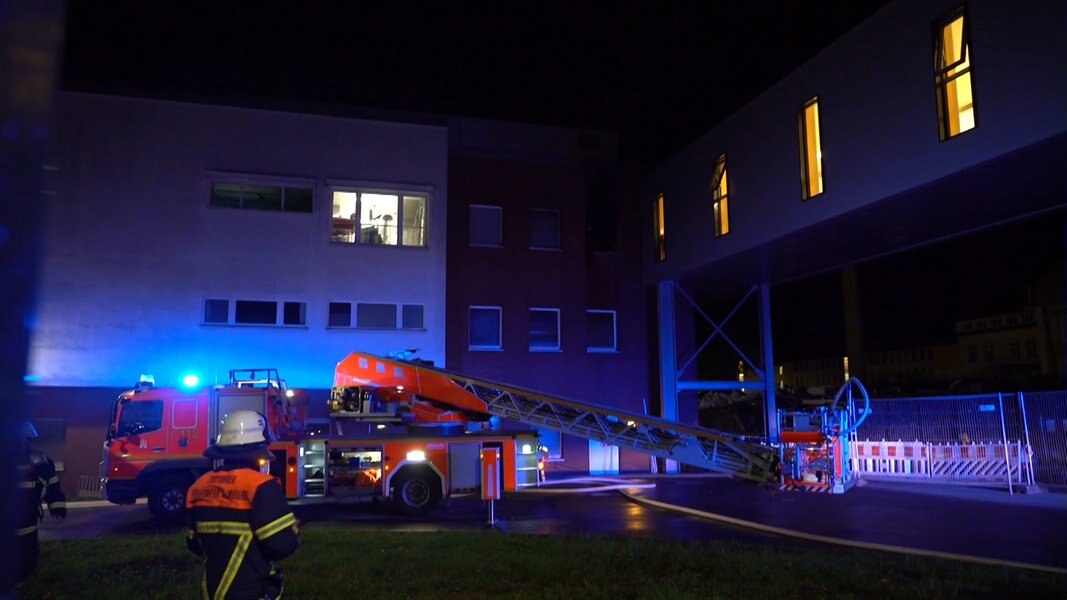 Brand im Bundeswehrkrankenhaus in Wandsbek NDR.de