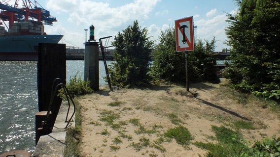 Ein Picknick-Platz am früheren Petroleumhafen  Foto: Marc-Oliver Rehrmann