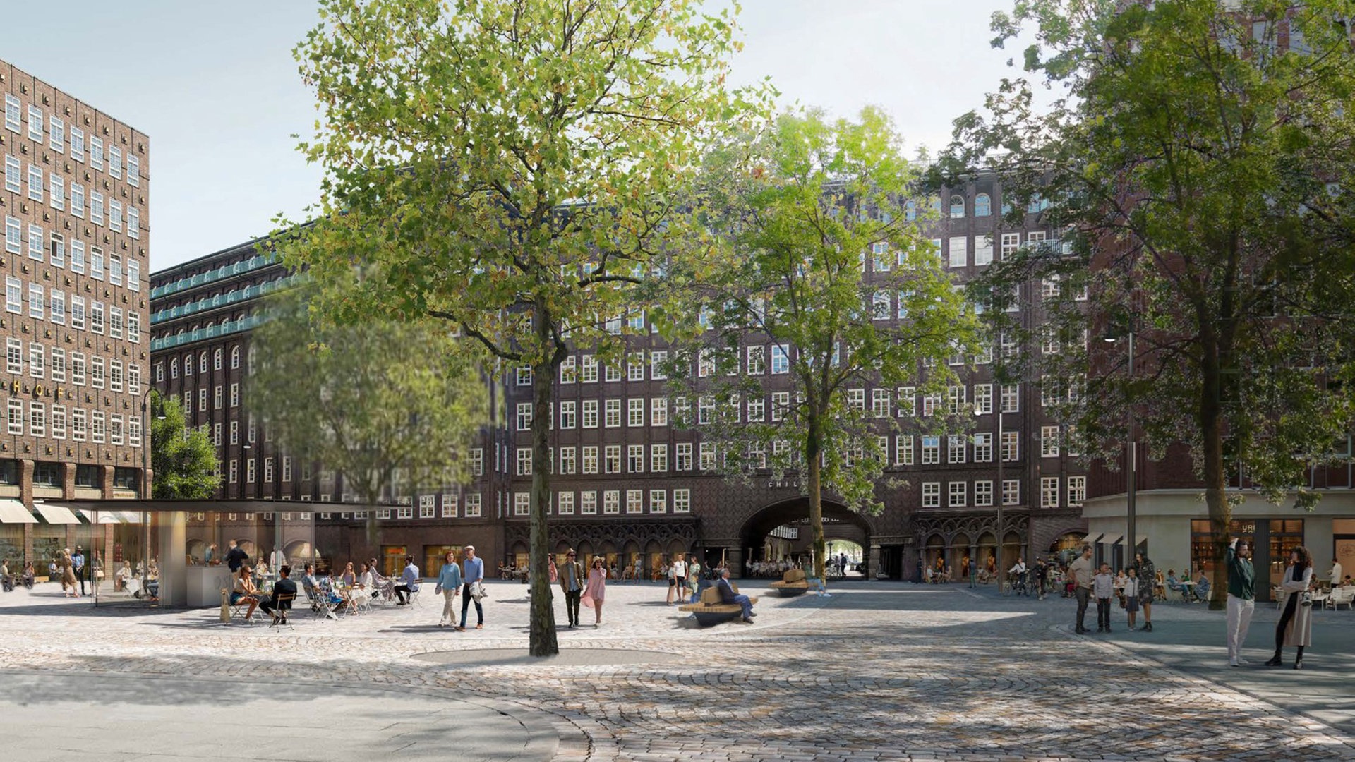 Nach Kritik: Pläne für Burchardplatz in Hamburg überarbeitet