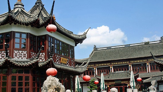 Das chinesische Teehaus in Hamburg. © NDR Foto: Heiko Block
