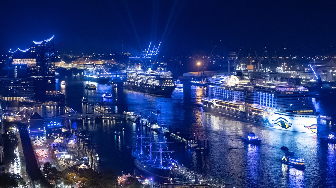Dni rejsu w Hamburgu: Parada statków wycieczkowych i fajerwerki |  NDR.de – Aktualności
