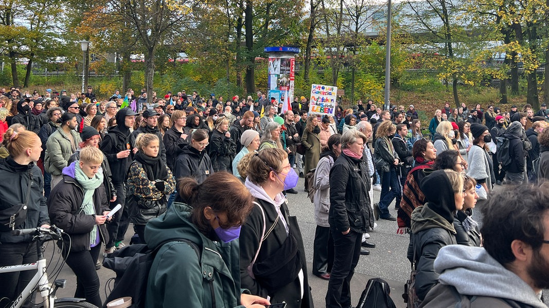 Soli Demo In Hamburg Für Protestierende Im Iran Ndr De Nachrichten Hamburg