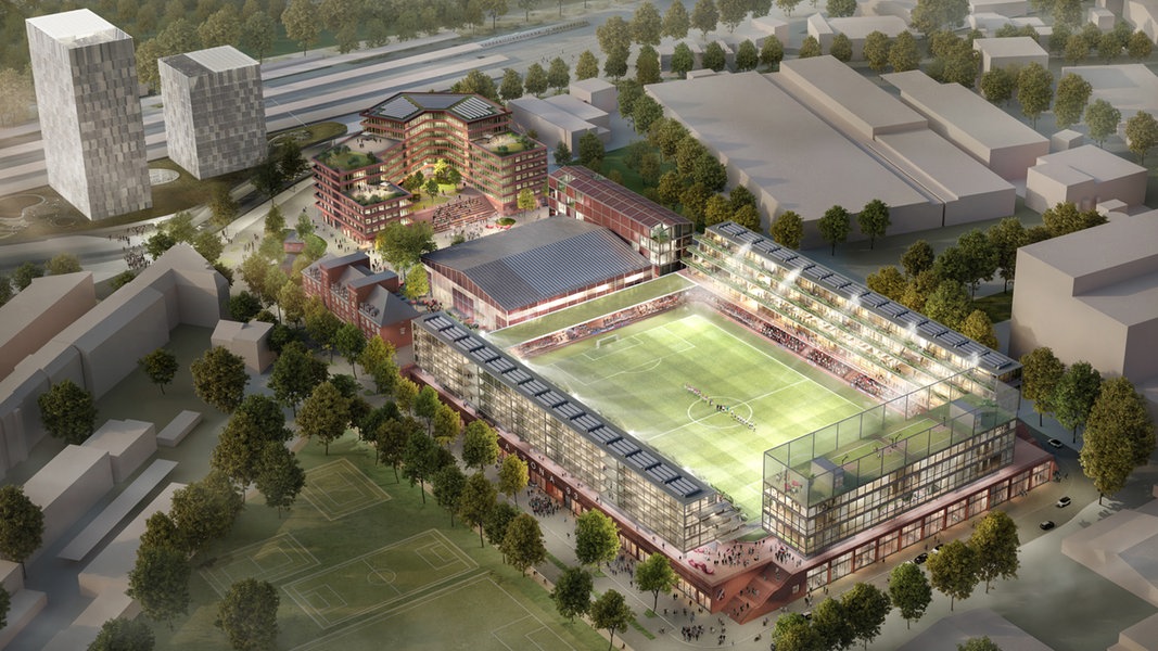 Mit Stadion und Musikhalle: Diebsteich-Rahmenplan beschlossen