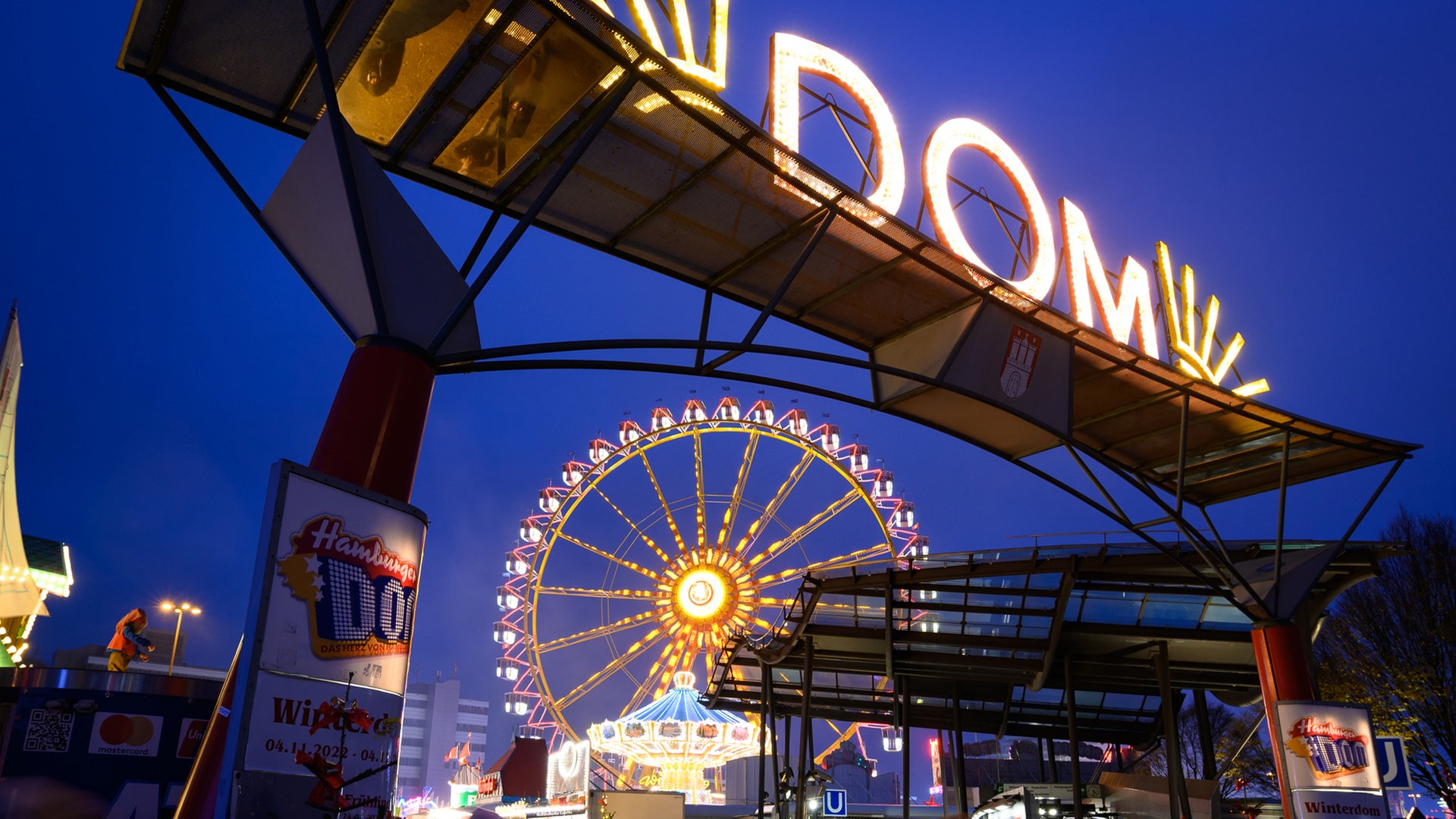 Hamburger Winterdom endet: Mehr als 1,4 Millionen Besucher