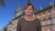 Elke Spanner berichtet von einem Prozess. © NDR Foto: Screenshot