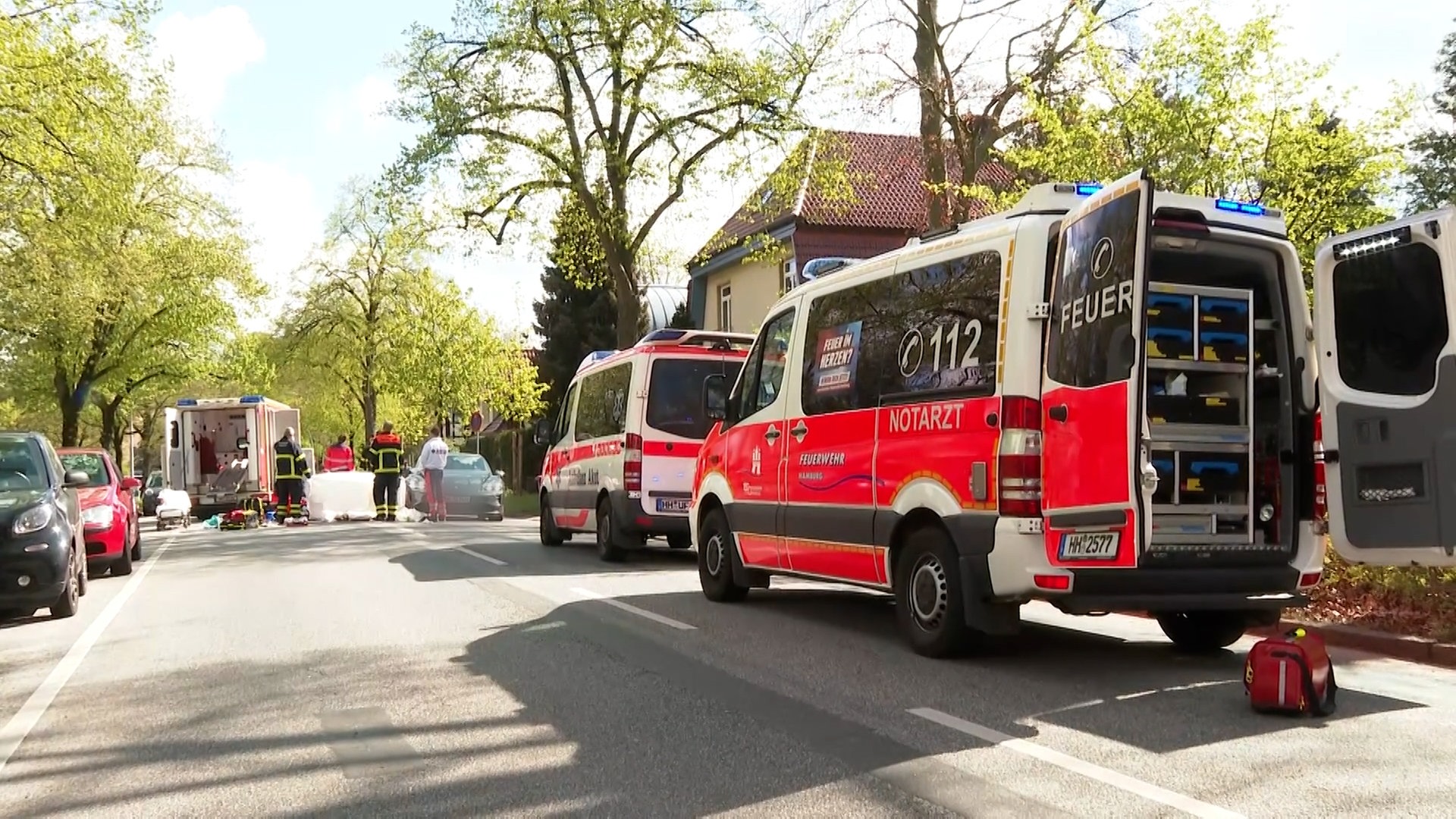 Radfahrerin stirbt nach Unfall mit Porsche in Volksdorf