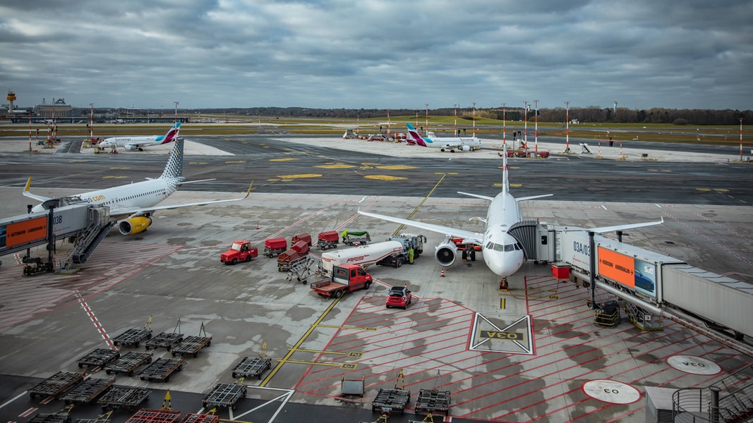 Huelga de advertencia: No hay salidas de vuelos el jueves desde el aeropuerto de Hamburgo  NDR.de – Noticias