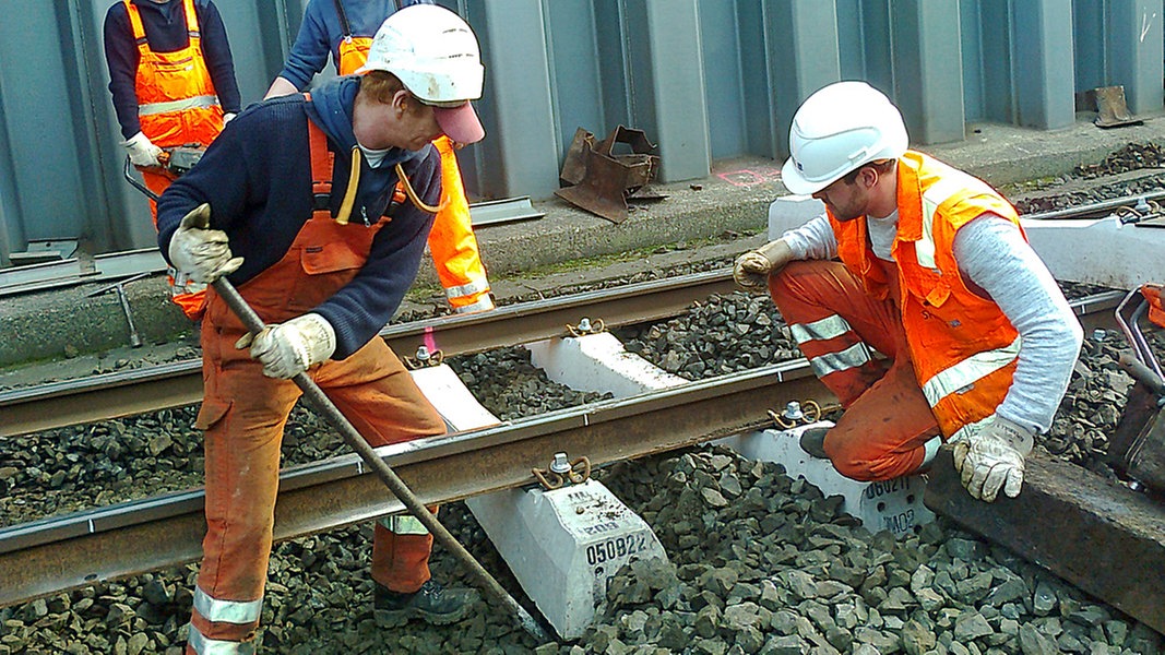 Dauerbaustelle Marschbahn Bahn baut so viel wie nie NDR