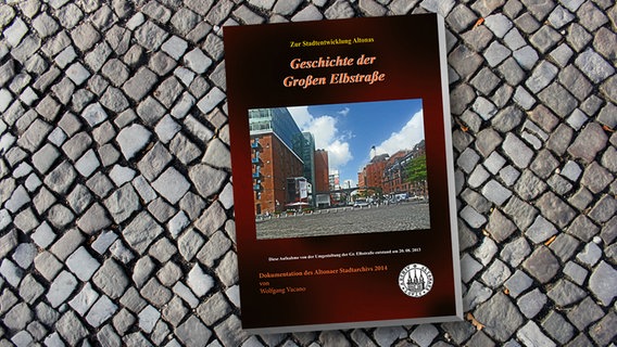 Buchcover: Geschichte der Großen Elbstraße © Altonaer Stadtarchiv 
