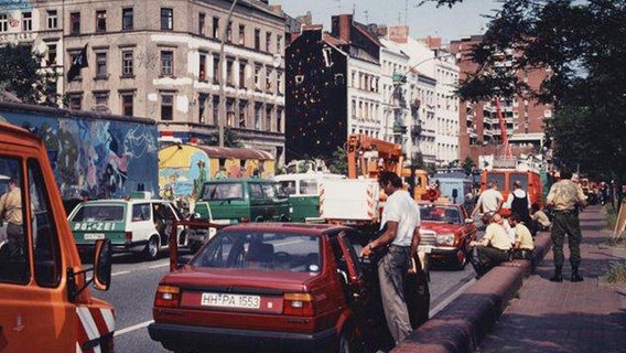 Die Hamburger Hafenstraße © Günter Zint Foto: Günter Zint