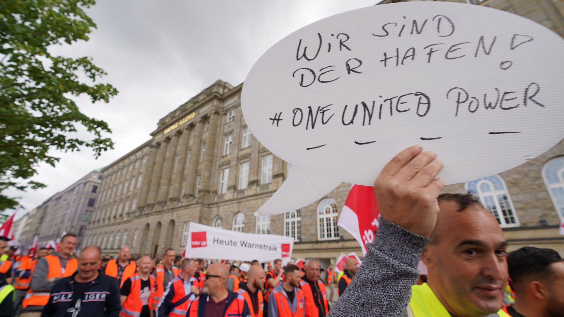 hupe #geil #funny #warnstreik #ampelmussweg #demo #hafen #hamburg