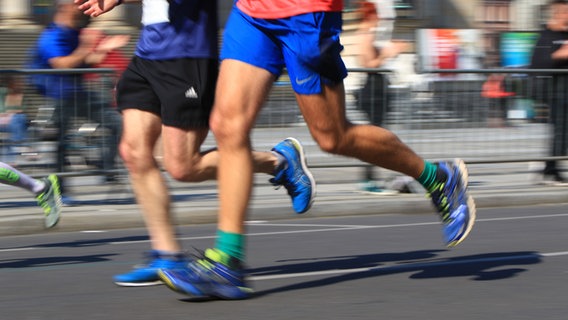 Teilnehmer vom Halbmarathon 2019. © picture alliance / Thilo Rückeis TSP Foto: Thilo Rückeis TSP