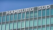 Schriftzug "Hamburg Süd" auf einem Gebäude © picture alliance / Bildagentur-online Foto: Bildagentur-online/Joko