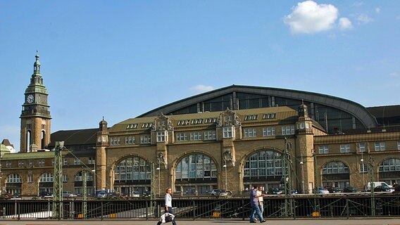 Der Hamburger Hauptbahnhof. © NDR Foto: Heiko Block