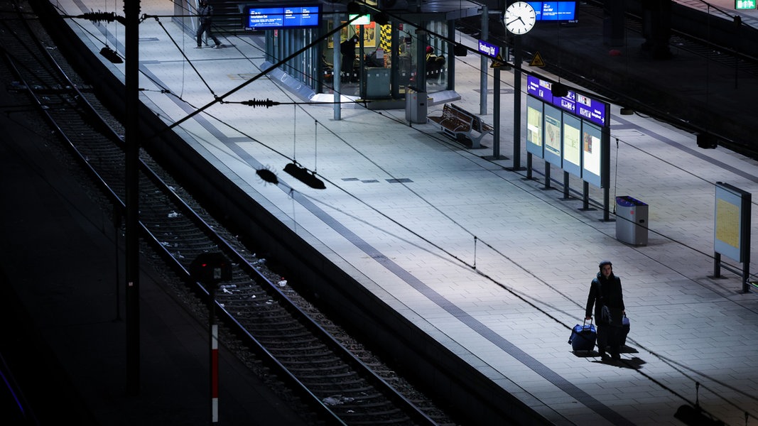 Strajk maszynistów: ogromne zakłócenia w transporcie kolejowym |  NDR.de – Aktualności