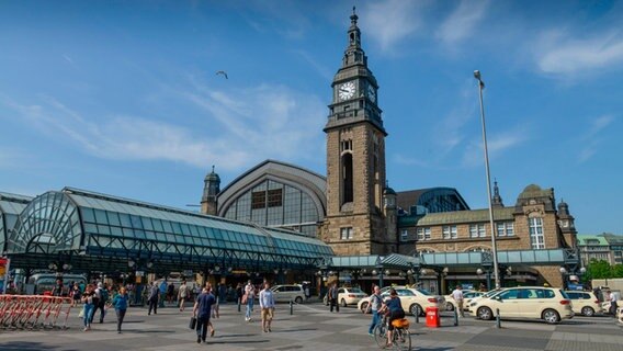 Hachmannplatz am Hamburger Hauptbahnhof © picture alliance / imageBROKER Foto: Joko