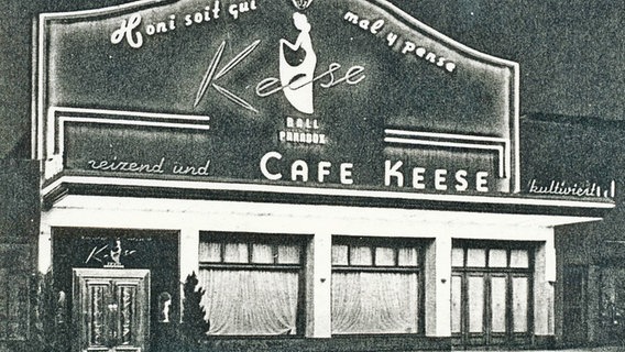 Das Cafe Keese um 1950 © St. Pauli Archiv 