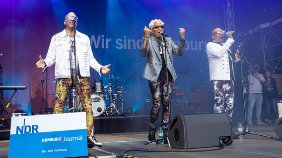 Die Gruppe Londonbeat beim NDR Festival in Volksdorf © NDR Foto: Axel Herzig