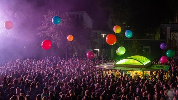 Die Bühne beim NDR Festival am 23. Juli 2022. © NDR Foto: Axel Herzig