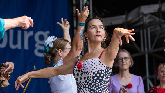Flamenco auf der Bühne des NDR Festivals in Volksdorf © NDR Foto: Axel Herzig