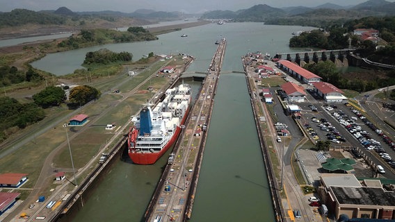 Der Panama-Kanal. © picture alliance / ZUMAPRESS.com | La Nacion Foto: La Nacion