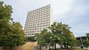 Der Philosophenturm der Hamburger Universität. © Freie und Hansestadt Hamburg 