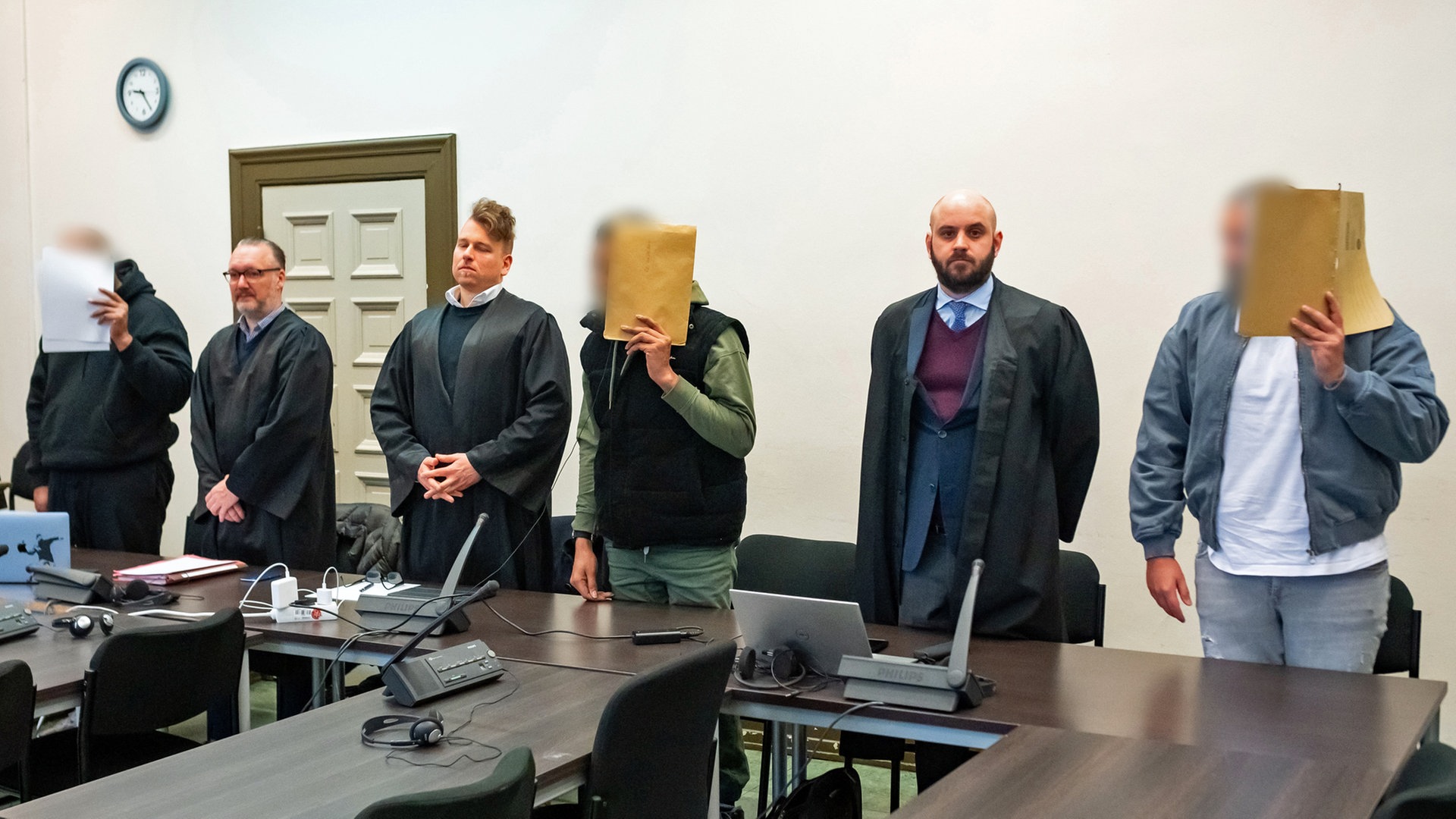 Prozess gegen mutmaßliche Drogenbande in Hamburg