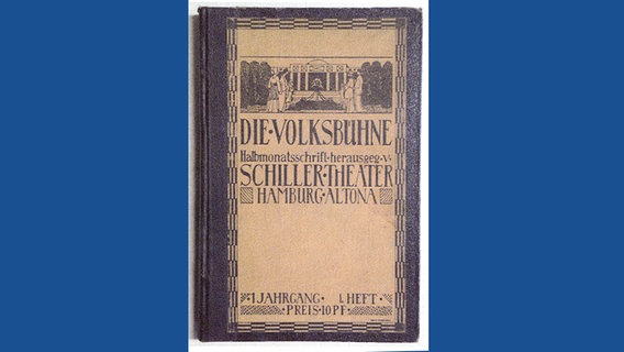 Cover der Zeitschrift "Die Volksbühne" © Staats- und Universitätsbibliothek Hamburg 