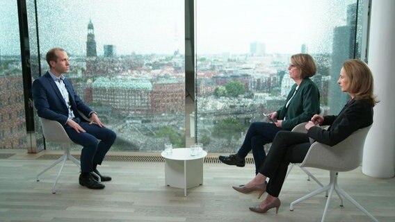 Dennis Thering (CDU) im Sommerinterview bei NDR Hamburg. © Screenshot 