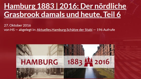 Eine Internetseite der Staats- und Universitätsbibliothek Hamburg  