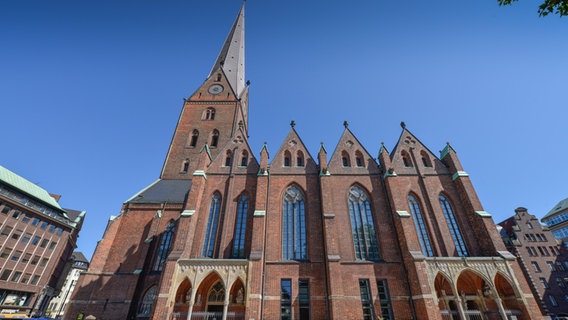 Die Hamburger Hauptkirche St. Petri. © picture alliance/Bildagentur-online/Joko 