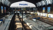 Die leeren Gleise des Hamburger Hauptbahnhofs. © NDR 