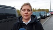 Sandra Levgrün, Polizeisprecherin. © NDR 