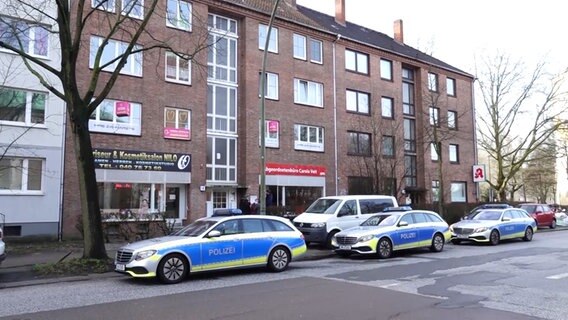 Eine Teststation im Stadtteil Rothenburgsort. © Nonstopnews Foto: Screenshot
