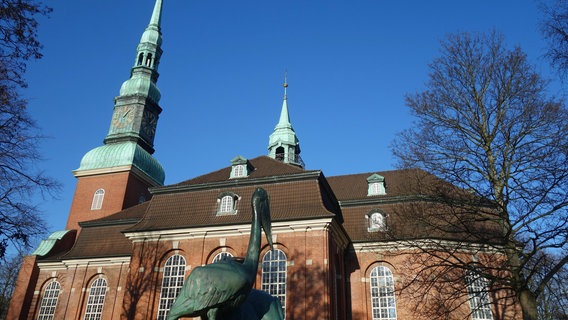 Die Kirche St. Trinitatis in Hamburg-Altona. © picture alliance / Zoonar Foto: Zoonar.com/zoonar/Markus Hötzel