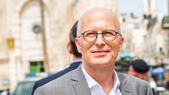 Peter Tschentscher besuchte während seiner Israel-Reise auch die Stadt Bethlehem. © Freie und Hansestadt Hamburg 