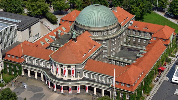 Das Hauptgebäude der Universität Hamburg. © NDR Foto: Heiko Block
