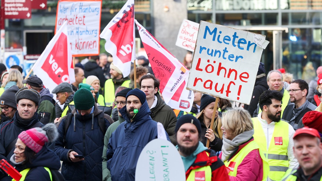 Public Sector Employees on Strike in German Federal States