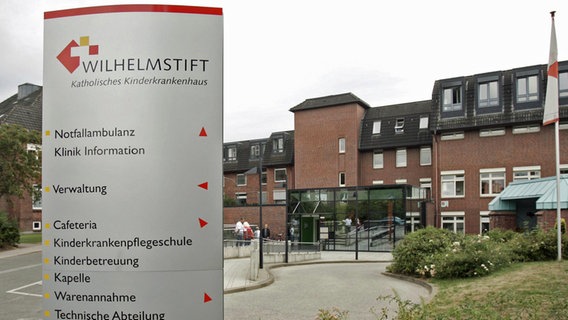 Das Katholische Kinderkrankenhauses Wilhelmstift in Hamburg-Rahlstedt. © picture alliance / dpa Foto: Ulrich Perrey