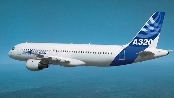 Airbus A320 in der Luft. © eads 