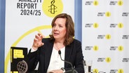 Julia Duchrow, Generalsekretärin von Amnesty International Deutschland © Hannes P. Albert/dpa Foto: Hannes P. Albert