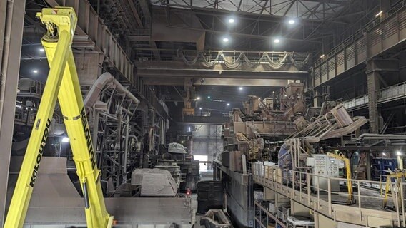 Stahlkonzern ArcelorMittal in Hamburg © NDR Foto: Astrid Kühn